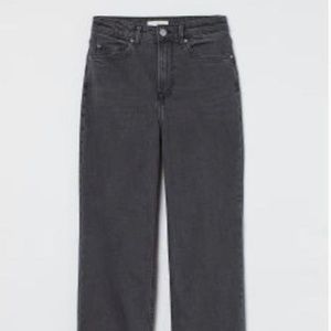 essential high waisted straight leg jeans